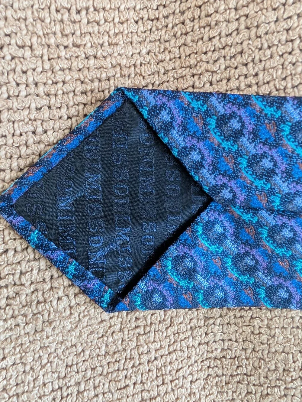 Missoni Mens Silk Tie